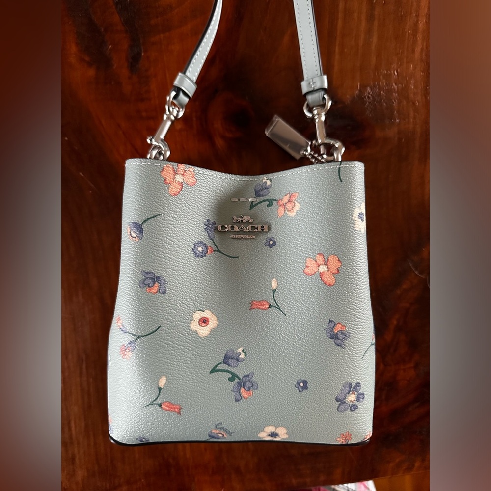 Coach Mini Town Bucket Bag in Mystical Floral Print